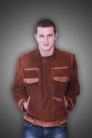 Куртка мужская натуральная замша